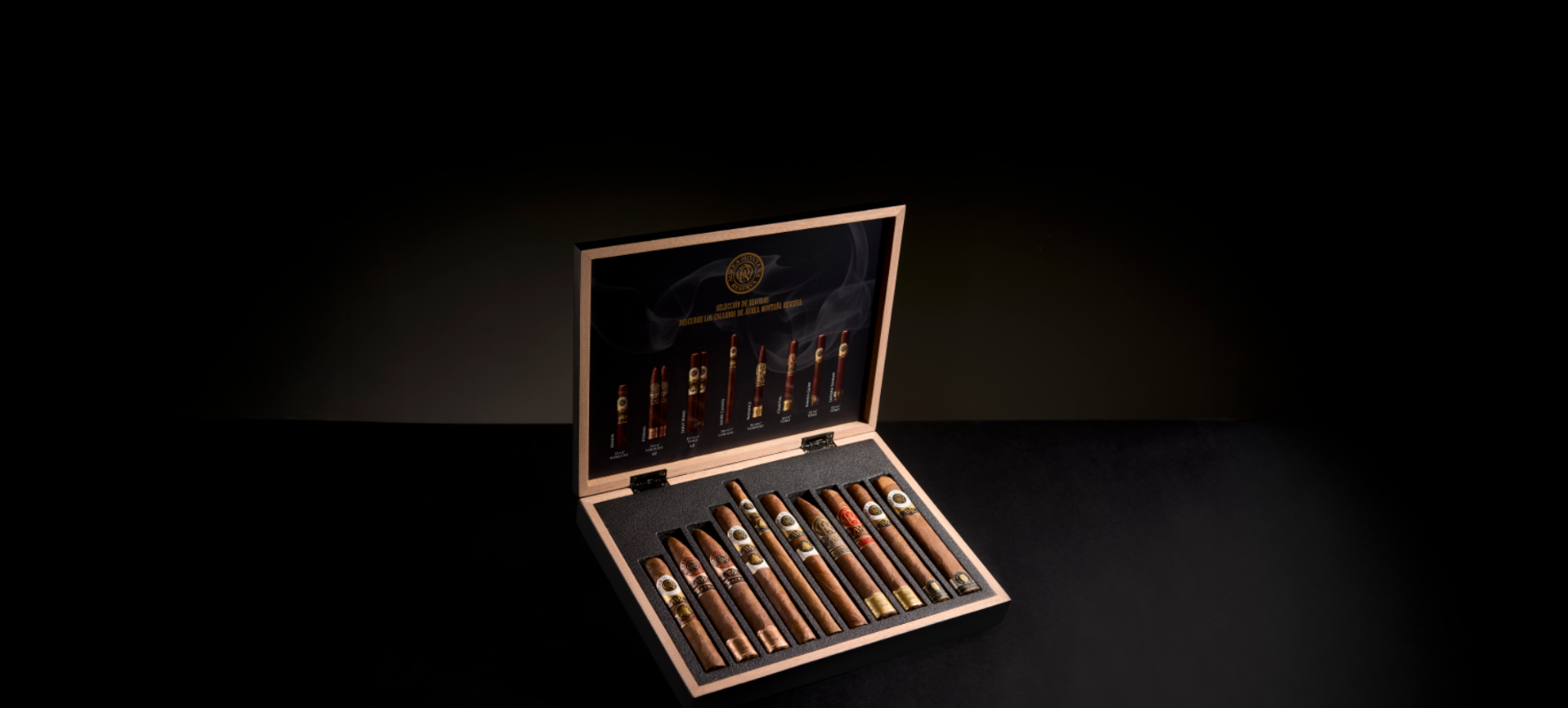Aurea Montana Reserva Luxury Cigar Gift Box - Handcrafted Dominican Masterpieces in Elegant Packaging 奥瑞山谷雪茄高端礼盒：多米尼加手工杰作的精致包装展示
